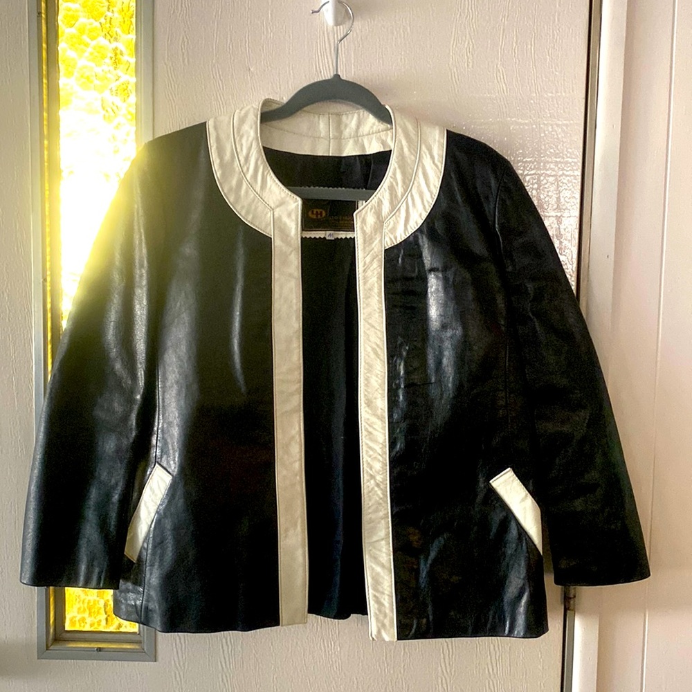 Vintage leather jacket